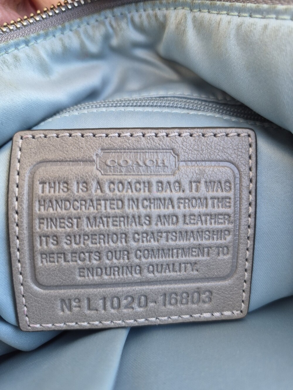 Coach Leather Kristin Spectator Hobo Bag - Picture 11 of 14
